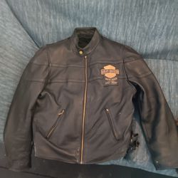 Harley Davidson  100th Anniversary Leather Jacket