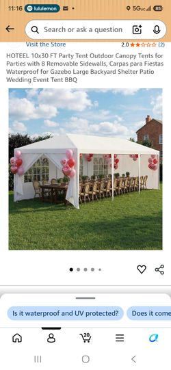 Party tent