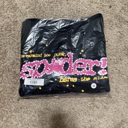 Black Sp5der Hoodie 