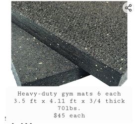 Gym mats