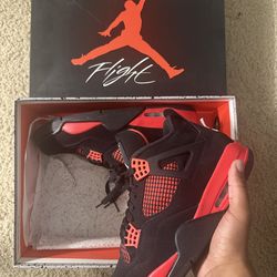Jordan 4 Retro Red Thunder