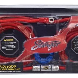 4GA STINGER POWER WIRING KIT