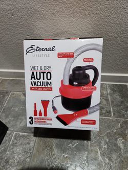 Eternal Lifestyle Wet & Dry Vacuum With LED Lights (BRAND NEW)