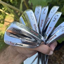 Wilson Staff Gooseneck Irons 3–PW