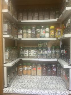 Heavy-Duty Metal Spice Rack 