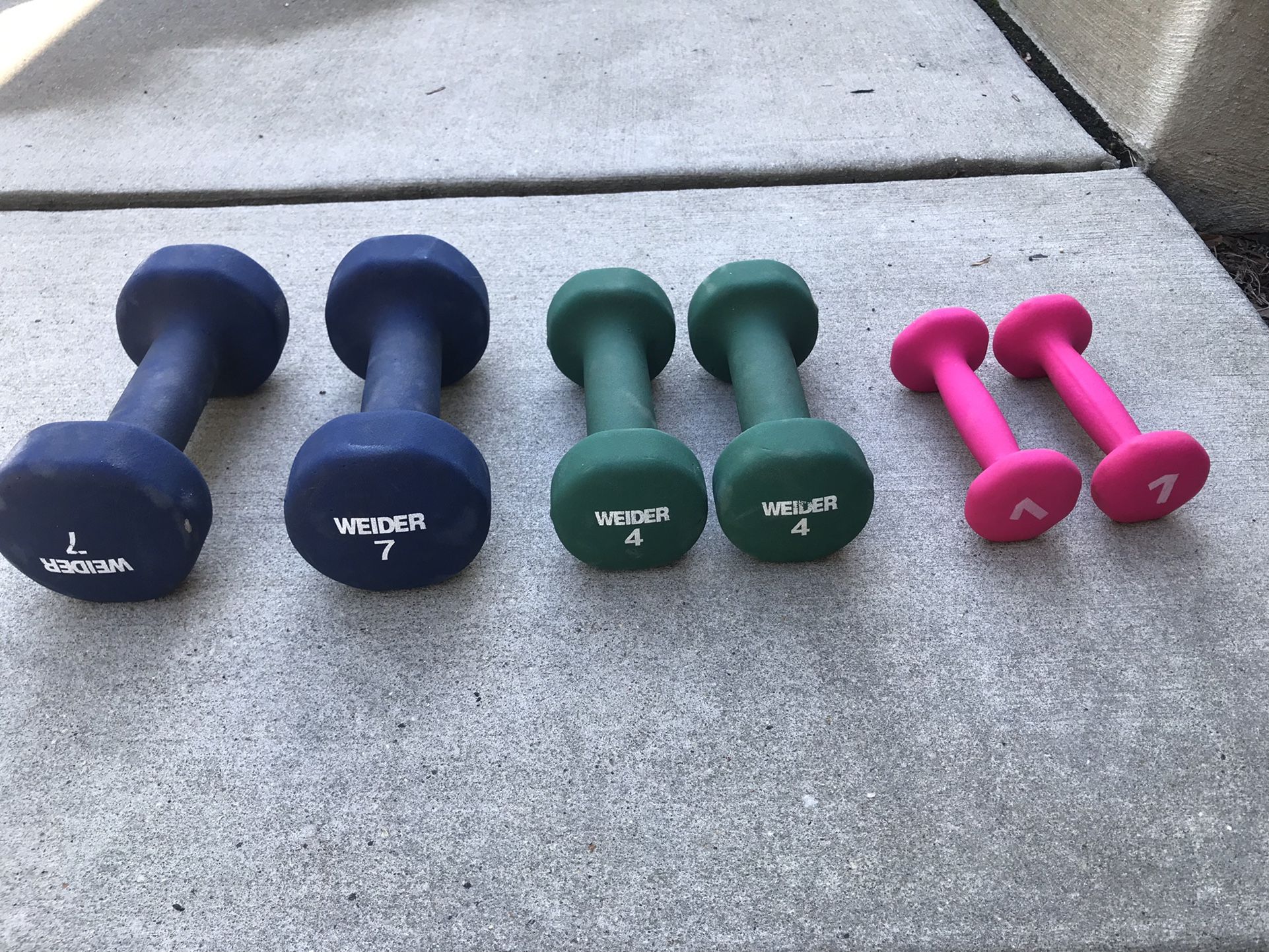 Poly Coated Dumbbell Set For Therapy 