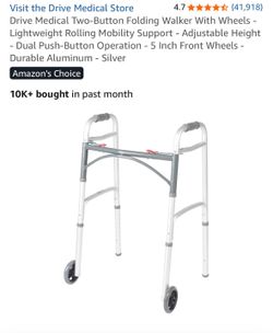 New folding Walker