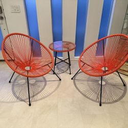 Hammock Patio Set - Orange! 