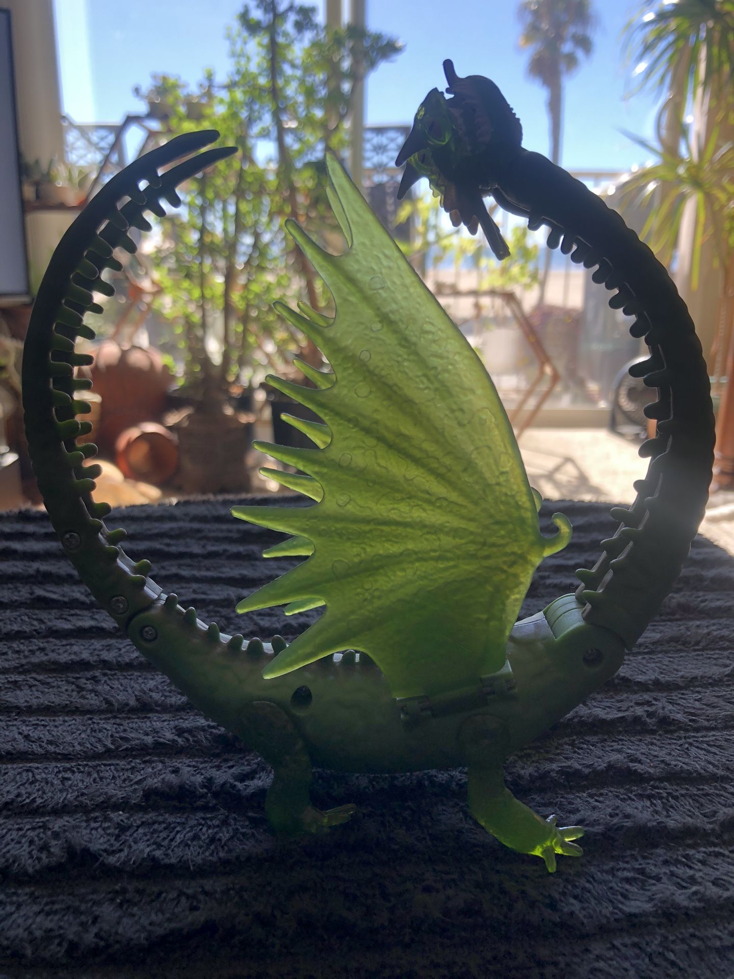 BARF & BELCH ZIPPLEBACK How Train Your Dragon DWA Action Figure DreamWorks 2014