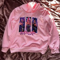 Kpop Girls Pink Hoodie 