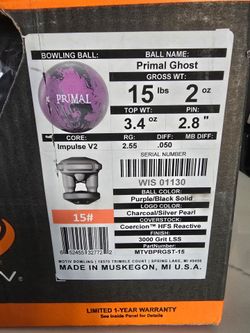 15lb Motiv Primal Ghost