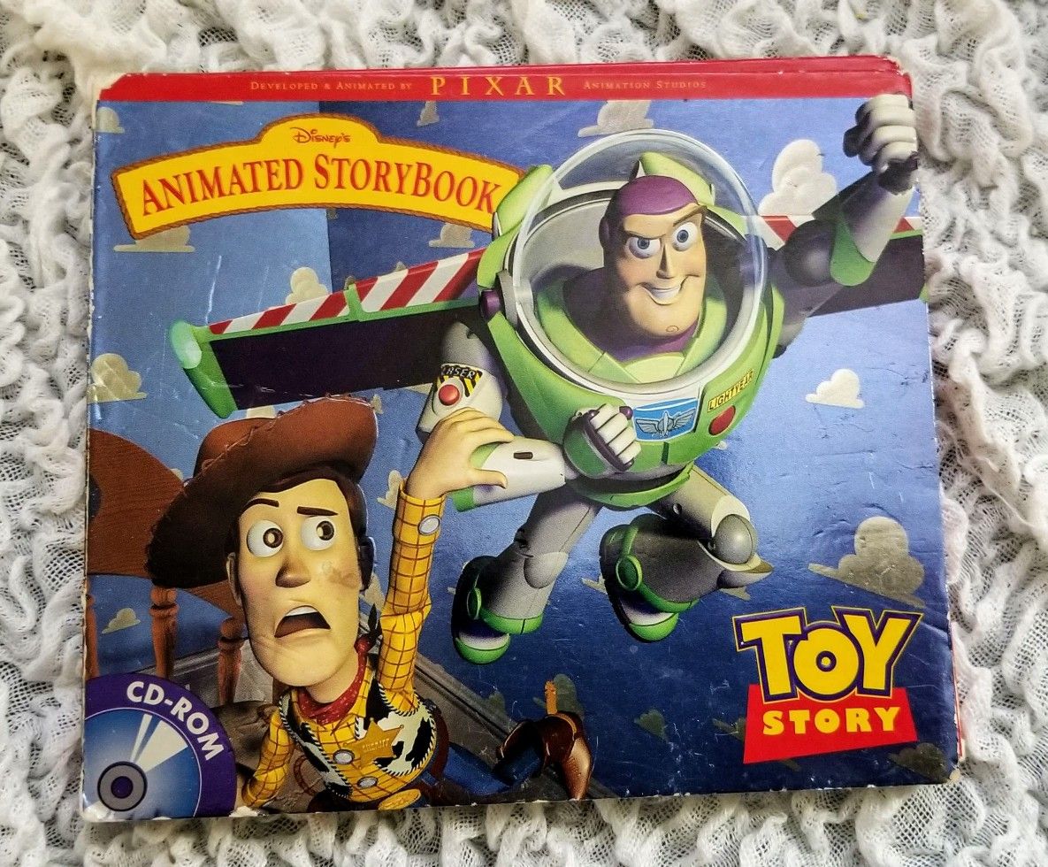 Disney's Toy Story Animated StoryBook (Windows/Mac, 1996) PC CD
