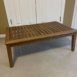 Low Profile Acacia outdoor Coffee/ Patio table