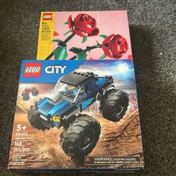 Lego City Monster Truck And Lego Roses 