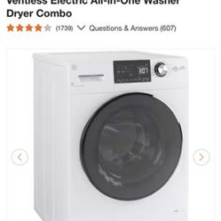 GE WASHER DRYER ALL IN ONE UNIT