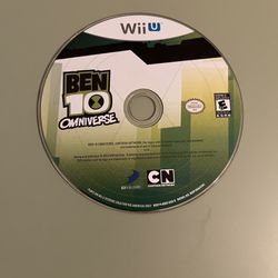 Ben 10: Omniverse (Nintendo Wii U, 2012) Disc Only