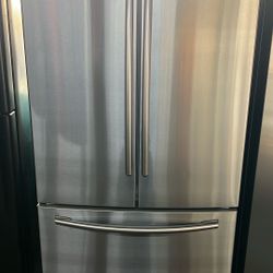 36” Wide Samsung Frige Use Like New Perfect Working 