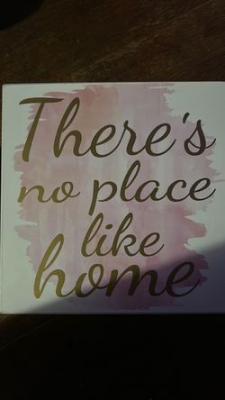 Wooden sign
