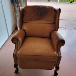Genuine Leather Recliner