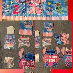Stitch Bday Decorations 