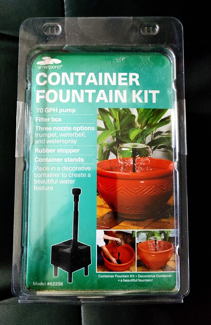 smartpond container fountain kit