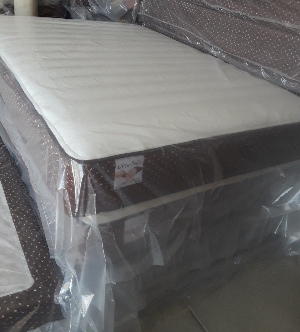 I have a full sz pillow top Mattress, very soft,has a factory warranty, new in plastic, from the factory.$185.00.