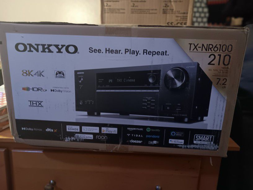 Onkyo TX-NR6100 7.2 Channel THX Certified Network AV Reciever 