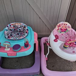 Baby Walkers each play music clean asking $20 each south la 90043 ready for pick up