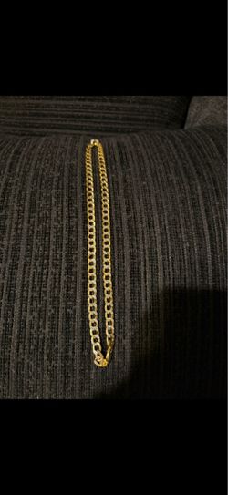 14kt Gold Cuban chain