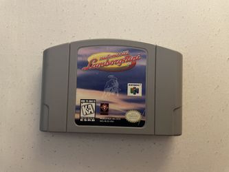 Lamborghini Nintendo 64