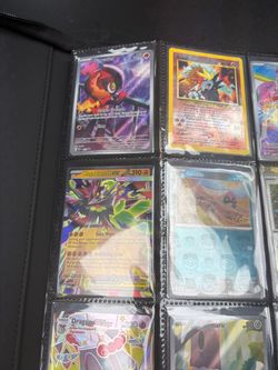 Pokémon TCG Card Collection in Binder