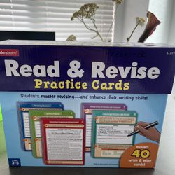 Lakeshore Read & Revise Practice Cards Educational Materials