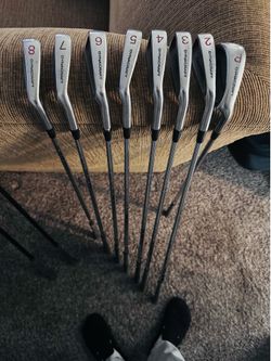 Dynacraft Golf Iron Set and 2 woods