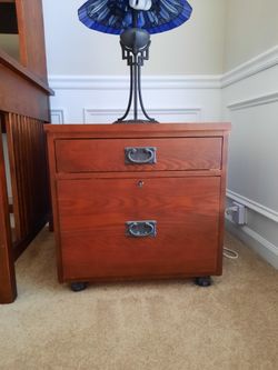 Rolling Filing Cabinet