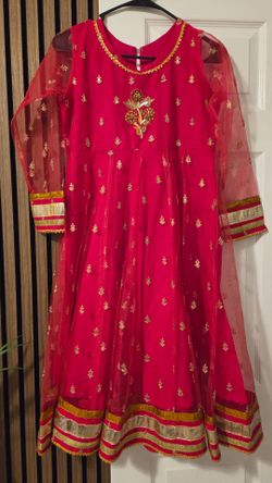 Indian 3 Piece Suit (For Girls 12-13 Years)
