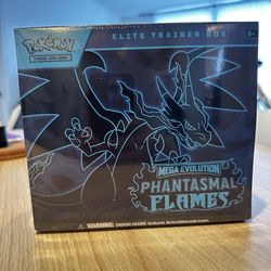 Pokémon Phantasmal Flames Elite Trainer Box (ETB) – Sealed