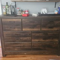 Dresser And File Cabinet. 