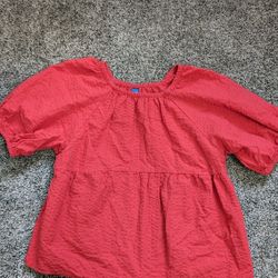 Red Old Navy Blouse