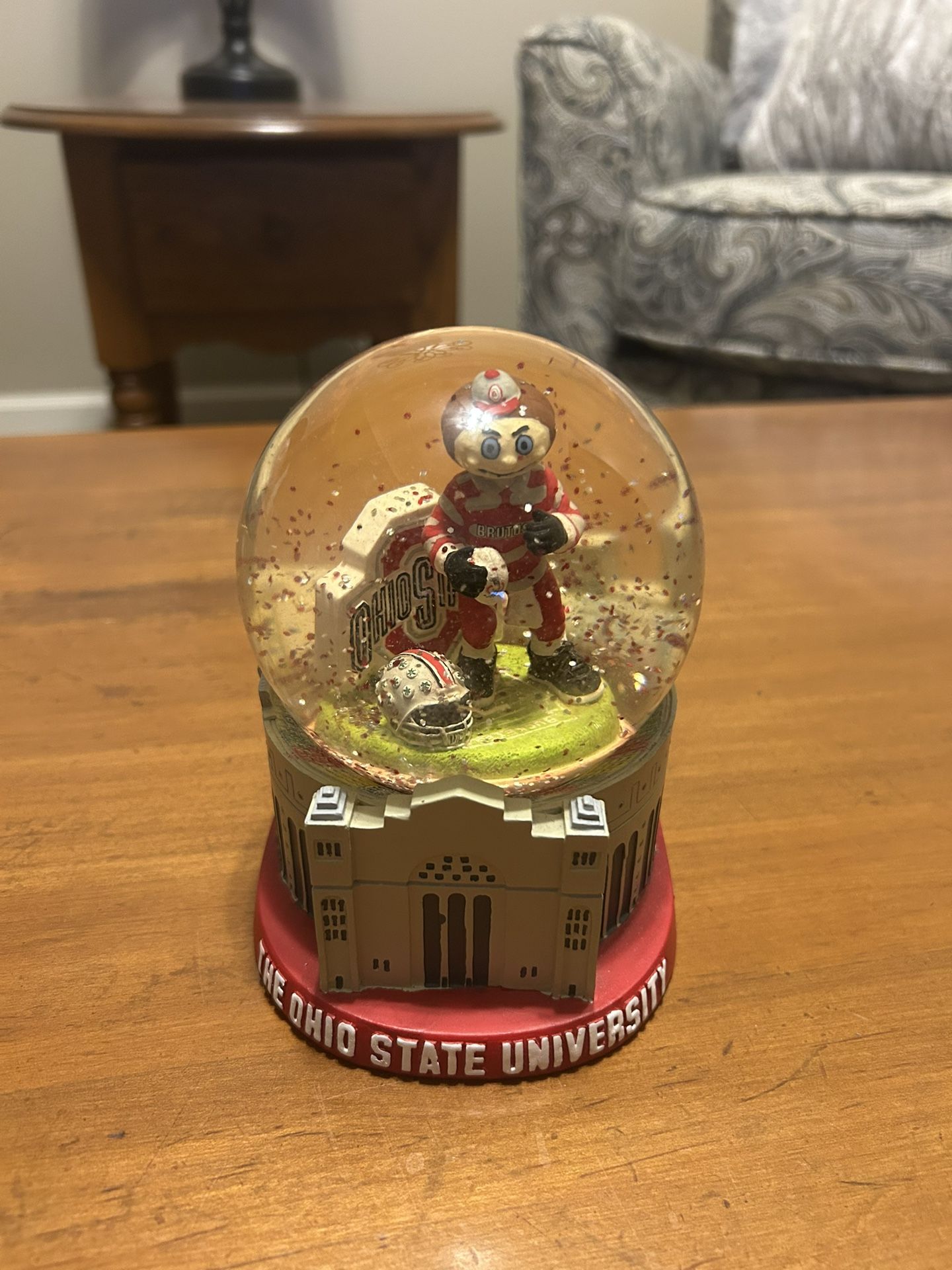 Ohio State Brutus Snow globe