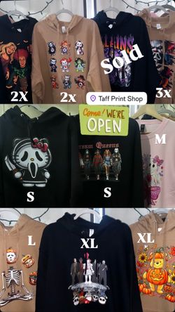 Halloween hoodies