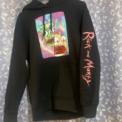 Meduim Mens Sweater Rick And Morty