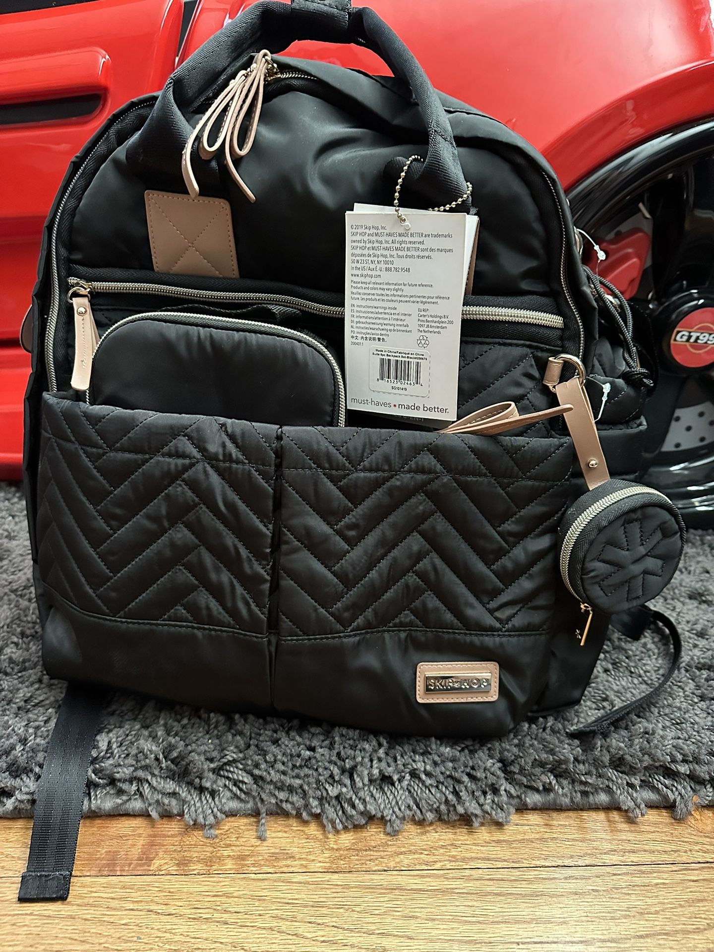 Black Diaper Bag * Skip Hop * Suite