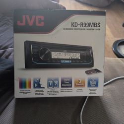 JVC CAR STEREO CD RECEIVER+
