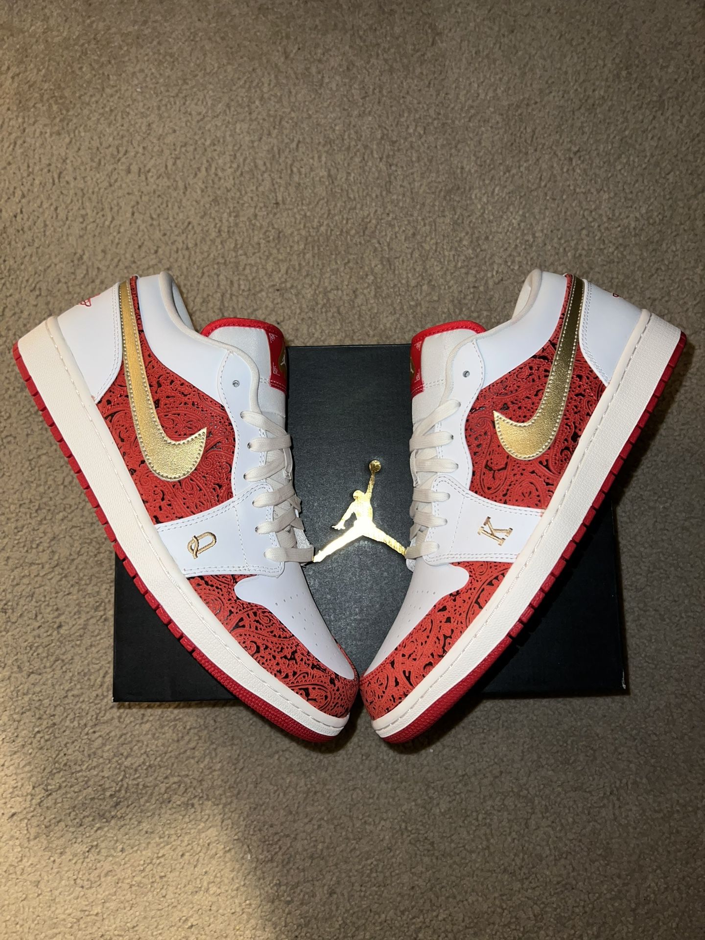 Air Jordan 1 Low “Spades” M Size 12