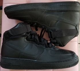 Nike air Force Men's Size 9.5 Black