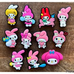 My melody, croc charms bundle