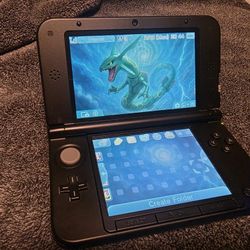 Nintendo 3ds XL Gray Custom Video Game Console Mod-bbed