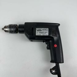 Chicago Electric 1/2” Hammer Drill - Working