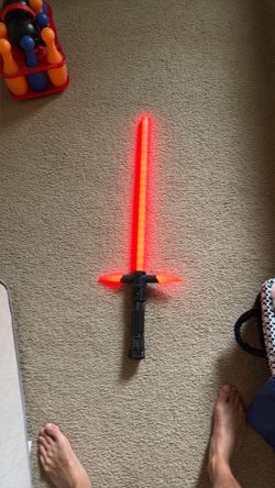 Kyle ren light saber from Disney land