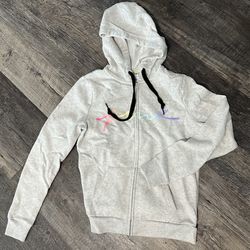 Light Grey Pink VS Sweater/Zip Up/Hoodie